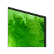 Samsung 75QN80H QLED 75 inç Ultra HD 4K TV, siyah çerçeveli ve canlı yeşil ekran görüntüsü