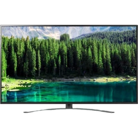 LG 75SM8610PLA Ultra HD 4K LED televizyon, manzara ekranı açık ve ince çerçeveli tasarım