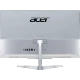 Acer Aspire C24-865 masaüstü bilgisayarın beyaz arka yüzü ve bağlantı noktaları
