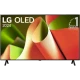 LG OLED55B46LA Ultra HD 4K OLED televizyon ekranında LG OLED 2024 mesajı ve canlı renkler görünüyor