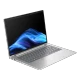 HP EliteBook 6 G1i 14 AI gümüş iş ve ofis laptopu, açık klavyeli ekran görüntüsü