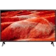 LG 50UM751C0ZA Ultra HD 4K LED televizyon; kırmızı-kahverengi canlı ekrana sahip, vitrin ürünü