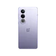 Mor renkli OnePlus Ace 3v akıllı telefonun arka yüzeyi ve dikey üçlü kamera tasarımı
