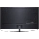 LG 75QNED916PA Ultra HD 4K TV arka panel ve bağlantı noktaları, genel renk televizyon.