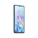 Siyah ZTE Blade A76 akıllı telefon, ince çerçeveli ekranı ve damla çentikli ön yüz tasarımıyla önden görünüm