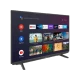 Grundig 50 GFU 7900 A Ultra HD 4K LED televizyon, uygulama menüsü açık ekran ve ayaklı tasarım
