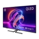 Arçelik A 1055 C AI Ultra HD 4K QLED televizyon, siyah çerçeveli ekran ve ayaklı tasarım