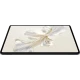Honor Pad 9 beyaz 8 GB RAM 256 GB tablet ön yüz ekranında zarif çiçek deseniyle gösteriliyor