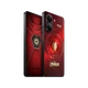 Poco X7 Pro Ironman Edition kırmızı akıllı telefon, ön ekranı ve Avengers temalı arka tasarımıyla