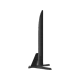 Grundig 65 GFU 9760 B Ultra HD 4K LED televizyonun siyah renkli ince yan profili ve ayaklı tasarımı