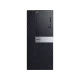 Dell OptiPlex 7060 N027O7060MT-U Tower siyah masaüstü bilgisayarın önden görünümü