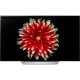 LG OLED55C7V Ultra HD 4K televizyon; siyah ekranda canlı çiçek görseliyle vitrin ürün görünümü