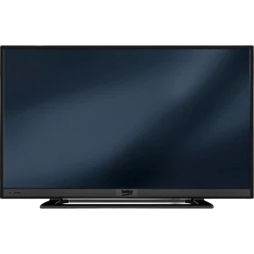Beko B32 LB 5533 HD Ready HD TV, siyah çerçeveli düz ekran televizyon önümden görünümü