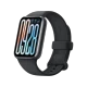 Xiaomi Smart Band 9 Pro siyah akıllı bileklik, renkli ekranı ve ayarlanabilir silikon kordonuyla önden görünüm
