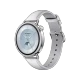 Xiaomi Watch S4 41mm Deri akıllı saat, gümüş renkli kasa ve deri kayış, yuvarlak kadran