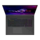Asus ROG Strix G16 G614JVR-N3243 FR20 siyah oyuncu laptop ekran ve RGB klavye görünümü