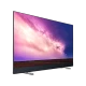 Philips 55PUS8804 Ultra HD 4K LED televizyon, genel renk; ince çerçeveli TV ekranında canlı gökyüzü manzarası.