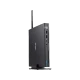 Asus E520-B094M siyah masaüstü bilgisayar, dikey tasarımı ve ön panel bağlantı noktalarıyla