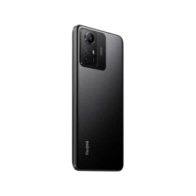 Xiaomi Redmi Note 12S siyah akıllı telefon, arka kapak ve çoklu kamera modülü detaylı görünüm
