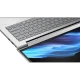 HP EliteBook 6 G1a 14 AI D36SZET gümüş iş laptop klavye ve ekran detay görünümü