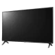 LG 55UM7100PLB Ultra HD 4K LED televizyon, siyah renk, ince çerçeveli tasarım ve ayaklı kullanım görünümü