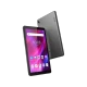 Lenovo Tab M7 3.Nesil TB-7306F, koyu gri uygun fiyatlı tablet; önden ekran ve arkadan gövde görünümü
