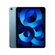 Mavi Apple iPad Air 5 Wi-Fi + Cellular 256 GB tablet, öğrenci kullanımı için uygun tasarım görünümü