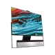 TCL 85X925 Pro Ultra HD 8K LED televizyon ekranında canlı manzara, genel renk tasarımı