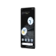 Siyah Google Pixel 7 Pro akıllı telefon, ön yüzü ve ekranı açık şekilde dikey konumda gösteriliyor