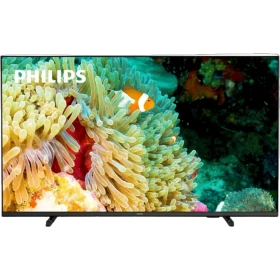 Philips 55PUS7607 Ultra HD 4K LED televizyon; doğal renklerle mercan resim ekranı görünen vitrin fotoğrafı
