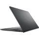 Dell Pro 15 Essential PV15250 iş ve ofis laptopu, siyah renkli kapalı ekran ve klavye görünümü