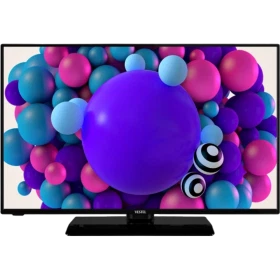 Vestel 40F9530 Full HD FHD TV, siyah çerçeveli LED televizyonun önden görünümü