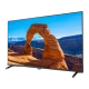 Sunny SN49FIL403 Ultra HD 4K TV, manzara görüntüsü gösteren siyah çerçeveli televizyon