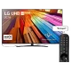 LG 65UT81006LA Ultra HD 4K LED televizyon; renk genel, webOS ve Türkçe yapay zeka vurgulu ekran görünümü