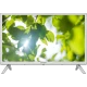 Axen AX24LEDE09-B HD Ready LED TV, beyaz çerçeveli televizyonun önden görünümü