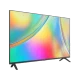 TCL 43S5400A 43 inç Full HD LED TV ekranında renkli arka plan, genel siyah tasarım