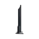 Samsung 32T5300EZ Full HD LED televizyon, genel siyah tasarımlı ince ayaklı model yan görünüm