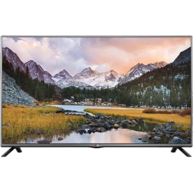 LG 49LB550V Full HD LED televizyon; dağ manzaralı ekrana sahip, genel renk tasarımlı vitrin görseli