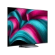 LG OLED65C54LA Ultra HD 4K OLED televizyon; canlı pembe-mavi dalga desenli ekrana sahip genel renkli model