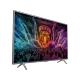 Philips 55PUS6401 Ultra HD 4K LED televizyon; geniş ekranlı, genel siyah tasarım ve canlı renkli sahne.