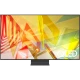 Samsung 75Q95T Ultra HD 4K QLED televizyon, canlı renkli soyut arka planlı vitrin ekranı, genel renk