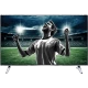 Vestel 43UB7950 Ultra HD 4K LED televizyon, stadyumda sevinen futbolcu görüntüsüyle siyah ekranlı tasarım