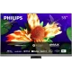 Philips 55OLED907 Ultra HD 4K OLED televizyon, çiçekli canlı ekran ve 55 inç boyut vurgusu