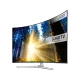 Samsung 65KS9000 Ultra HD 4K LED televizyon, siyah ekranda UHD Premium ve SUHD TV yazılı ekran görünümü