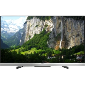 Arçelik A55-US-9498 Ultra HD 4K LED televizyon, manzara görüntüsüyle önden görünüm