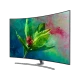 Samsung 55Q8CN Ultra HD 4K QLED TV, ince metal ayaklı genel renkli modern televizyon ekran görüntüsü