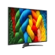 LG 65NANO81A6A Ultra HD 4K LED televizyon; canlı renkli ekran ve ince siyah tasarım.