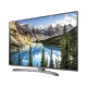 LG 65UJ701V 65 inç Ultra HD 4K LED televizyon; manzara ekranda görünen genel siyah tasarım