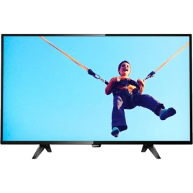 Philips 49PFS5302 Full HD FHD LED televizyon, ekranda çocuk oyun sahnesi, genel siyah tasarım