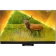 Philips 55PML9308 Ultra HD 4K LED televizyon; ekranda geyik manzarası ve canlı renkler, genel siyah kasa